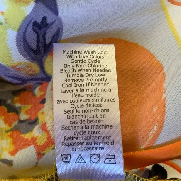 David Meister Open Front Kimono Golden Multi Sicilian SZ M/L - Picture 12 of 13